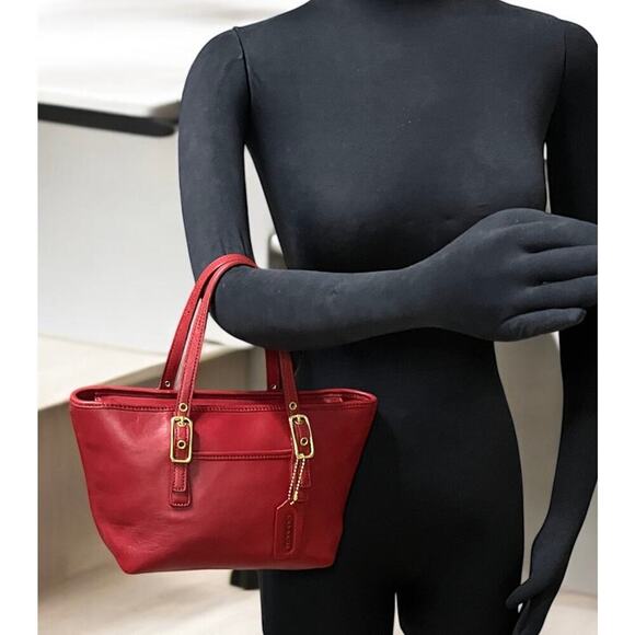 Vintage Coach 9846 Legacy West Small Market Tote Bag - Picture 7 of 12